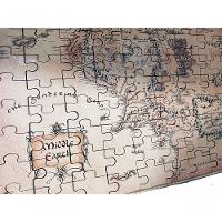 Quebra-cabeça Puzzle Mapa Terra Média De 80 Peças Mdf - 2