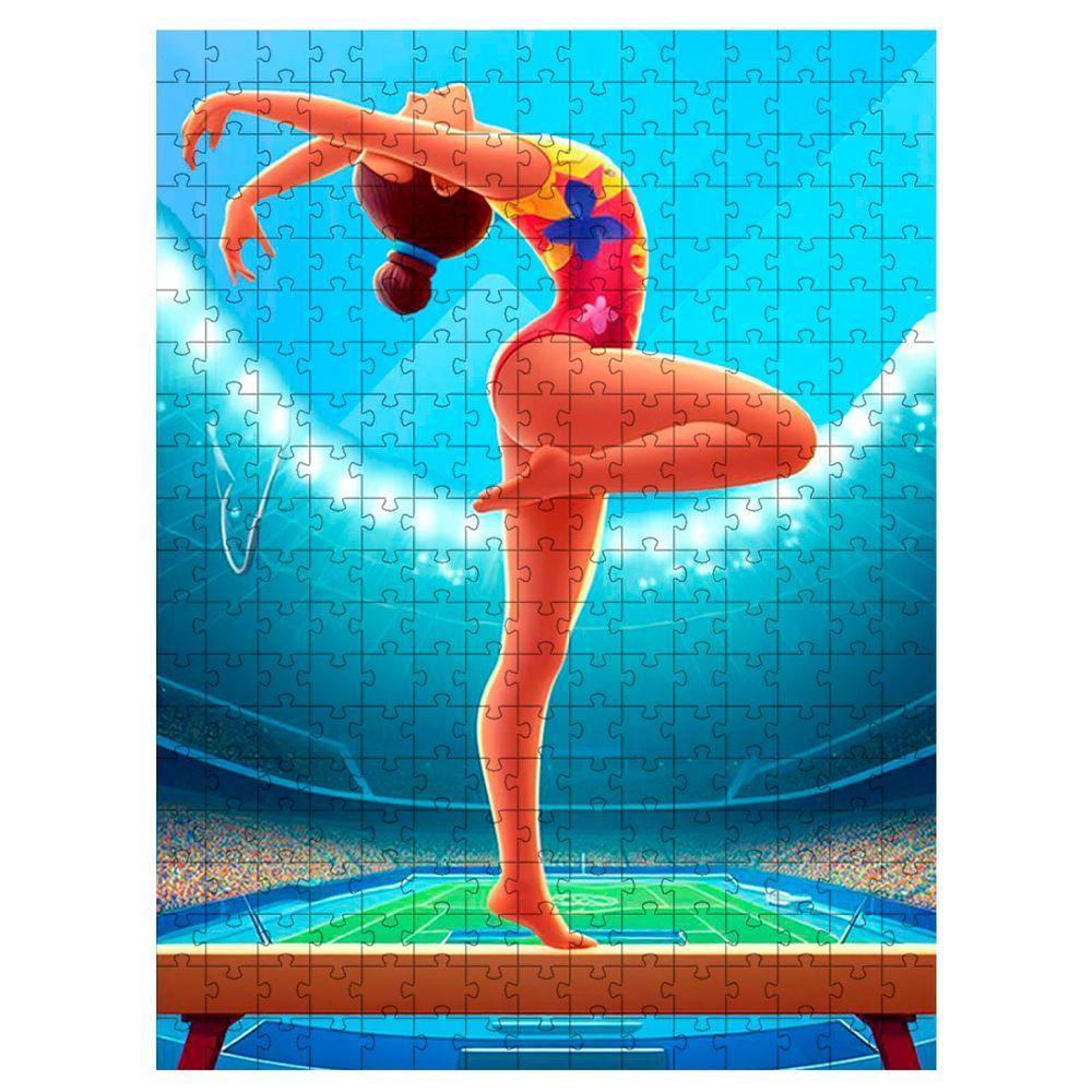 Quebra-cabeça Infantil Ginástica Olímpica 300 Peças Mdf - 2