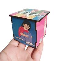 Super Jogo Das Emoções 6 Pares Com Caixa Em Mdf - 3