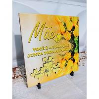 Porta Retrato Azulejo Presente Dia Das Mães Exclusivo 20 Cm - 3