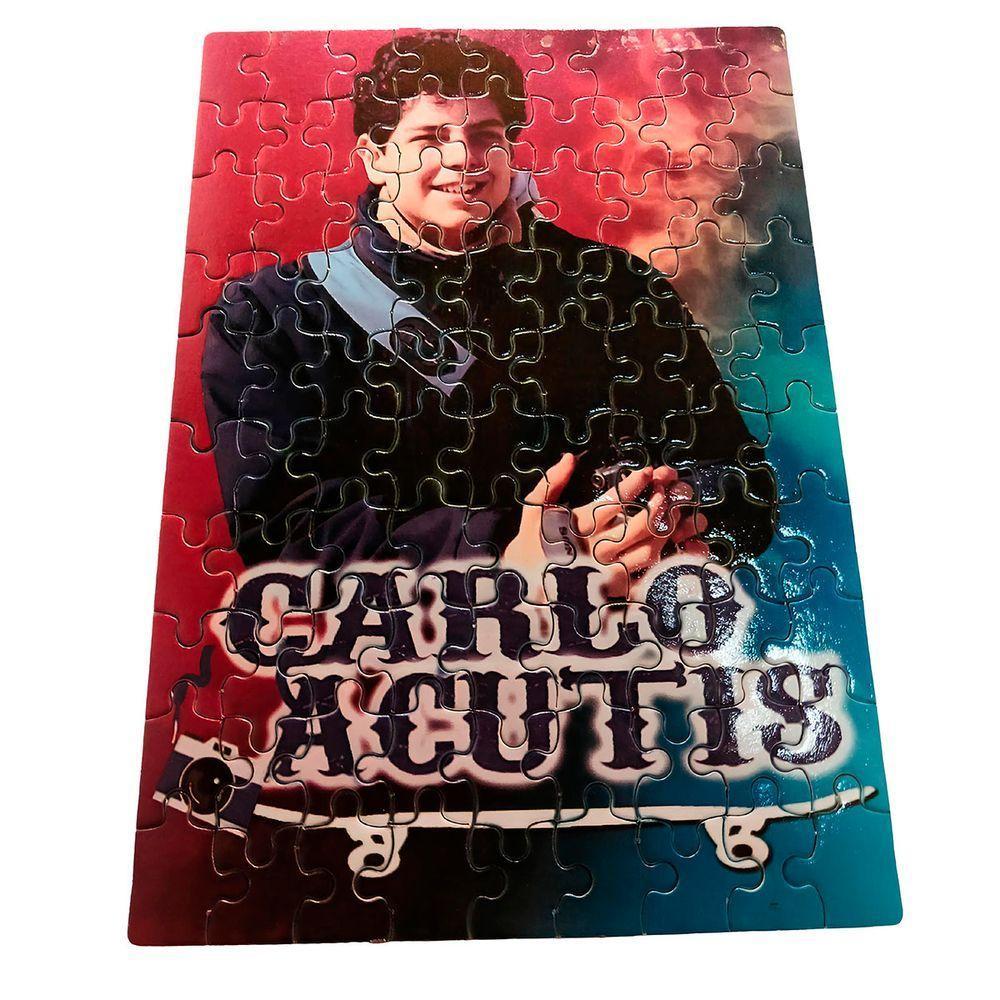 Quebra-cabeça Personalizado 90 Peças Carlo Acutis - 2