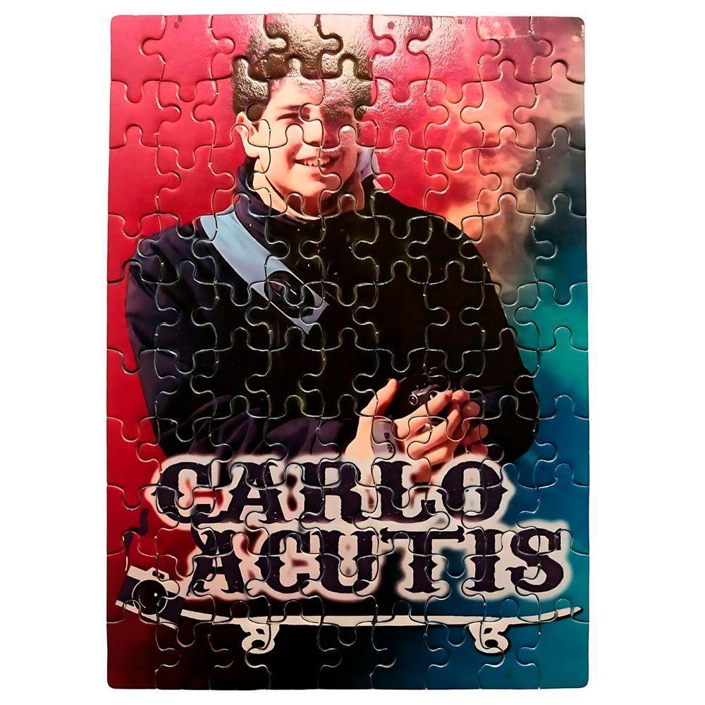 Quebra-cabeça Personalizado 90 Peças Carlo Acutis - 4