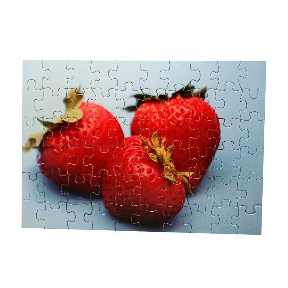 Combo 4 Quebra-cabeças Divertidos Frutas Educativo 40 Peças - 3