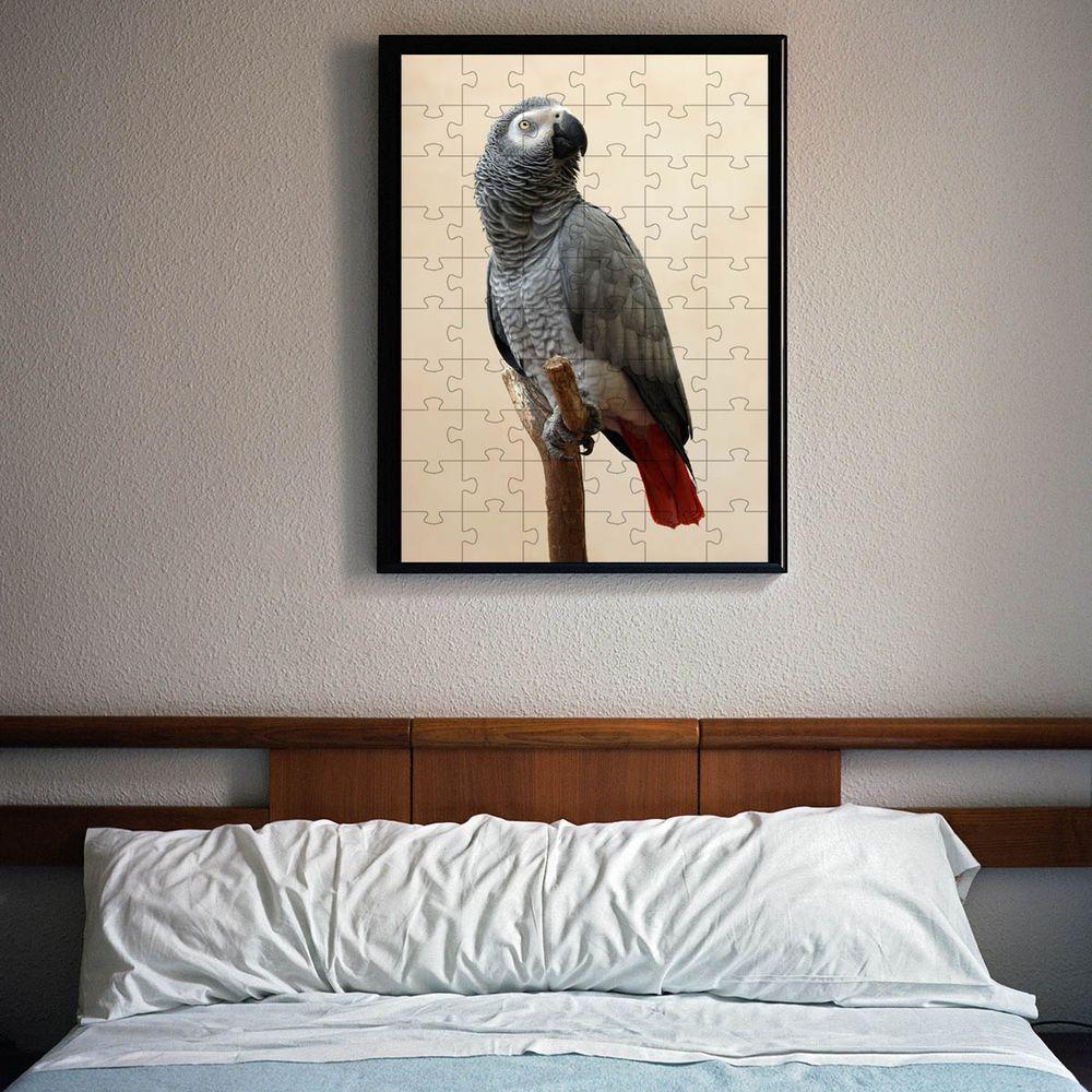 2 Quebra-cabeças Inclusivos 60 Peças Passarinhos Para Mentes Inteligentes - 4