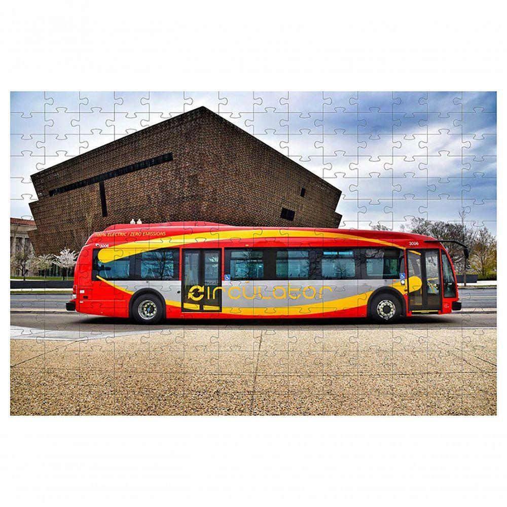 Kit 3 Quebra-cabeças Personalizado ônibus De 60 Peças - 3