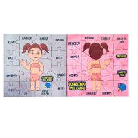 Jogo Montando O Corpo Humano Meninas Com Acessórios - 4