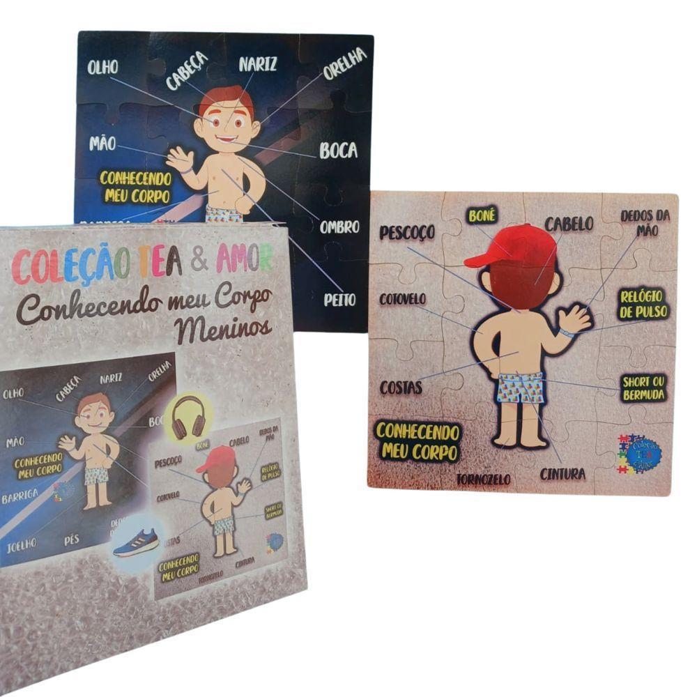 Jogo Do Corpo Humano Aprenda Brincando Meninos - 1