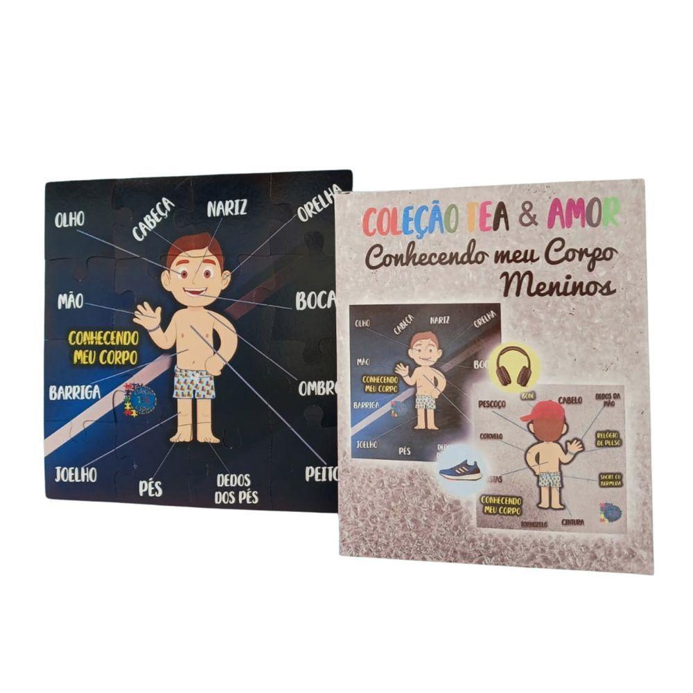 Jogo Do Corpo Humano Aprenda Brincando Meninos - 4