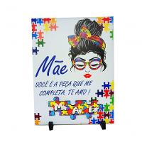 Porta Retrato Lembrança Azulejo Decorativo Mães De Autistas - 5