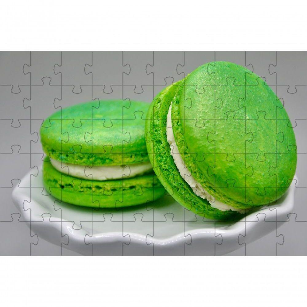 Kit 2 Quebra-cabeças Pistache Sobremesas De 60 Peças - 3