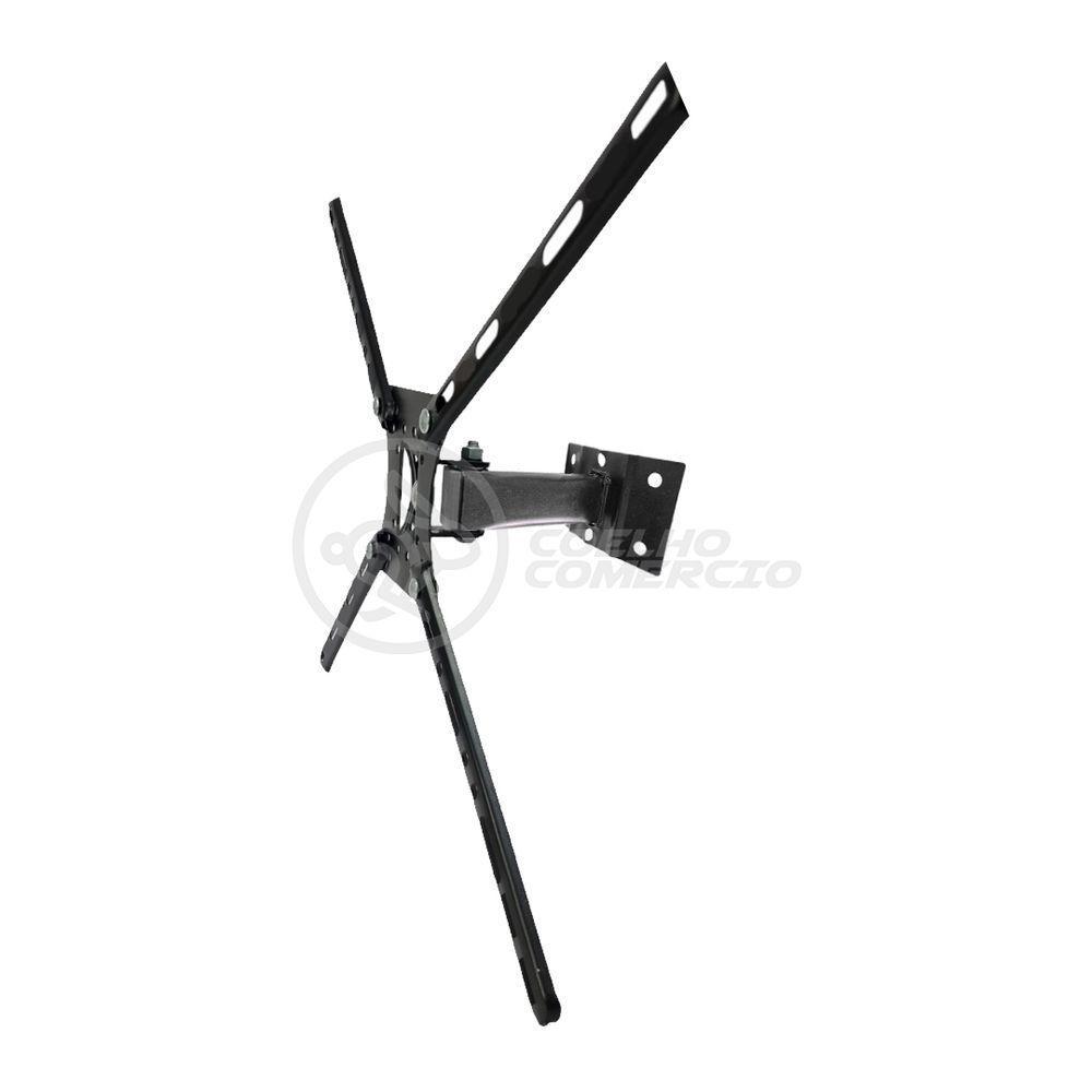 Suporte De Tv Tri Articulado Canaã 10\" A 55\" Monitores E Tvs 3d Plasma Lcd E Led Suporta Até 40kg - 1