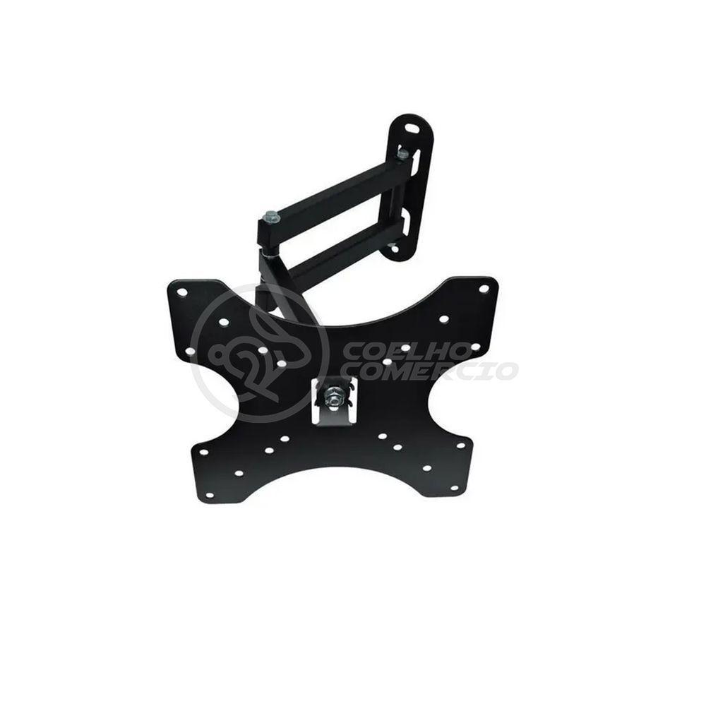 Suporte De Tv C312 Para Monitores Tvs 3d Plasma Lcd E Led De 32" Articulado 150 Graus 30 Kg Suporta - 5