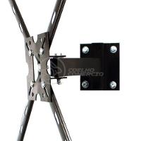 Suporte De Tv Tri Articulado 24\" Canaã Para Monitores Tvs 3d Plasma Lcd E Led De Suporta 40 Kg - 3