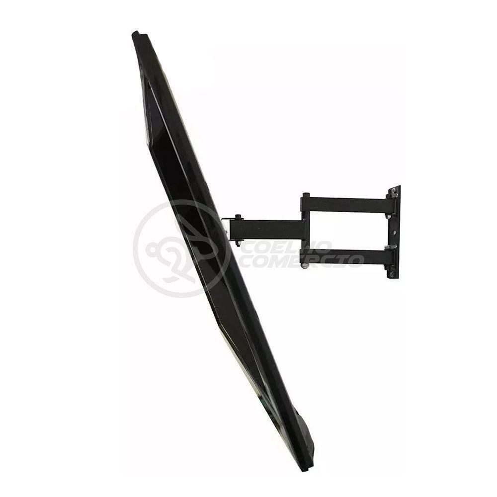 Suporte De Tv Articulado C312 Suporta 30kg Para Monitores Tvs 3d Plasma Lcd E Led De 10" A 55" - 5