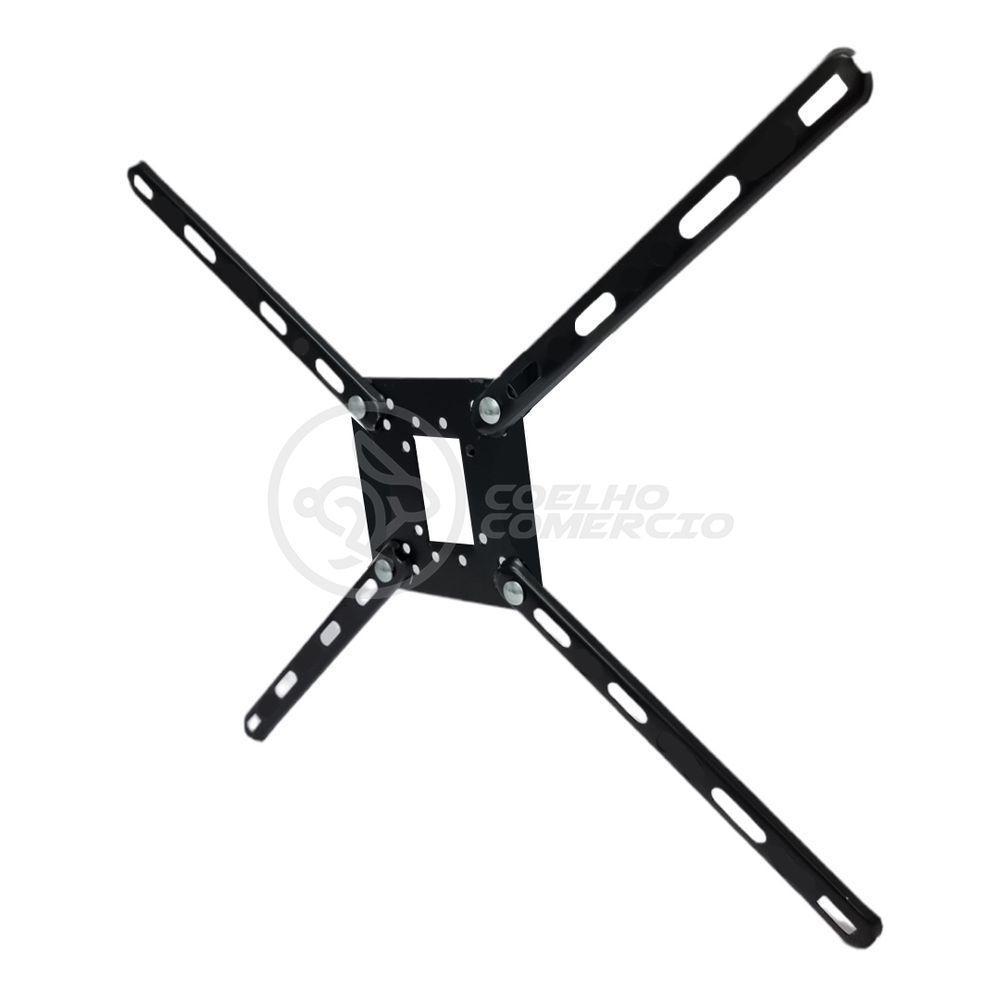 Suporte De Tv Canaã Tri Articulado Suporta 40 Kg Para Monitores Tvs 3d Plasma Lcd E Led De 32" - 9