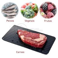 Tábua De Descongelar Carne Bendeja De Alumínio De Alta Condutividade Térmica 2 Vezes Mais Rápida