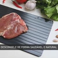 Tábua De Descongelar Carne Bendeja De Alumínio De Alta Condutividade Térmica 2 Vezes Mais Rápida - 5