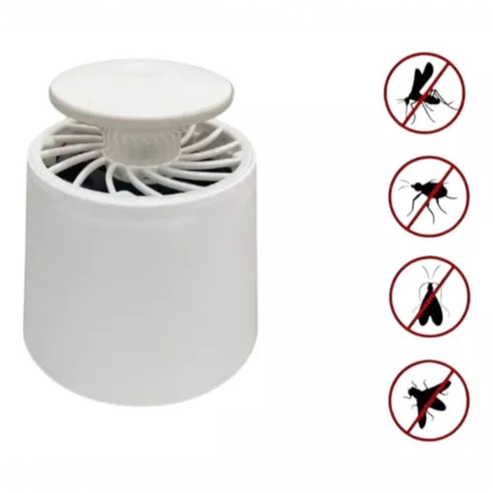 Luminária E Armadilha Mata Mosquito Repelente Led Com Fio - 3