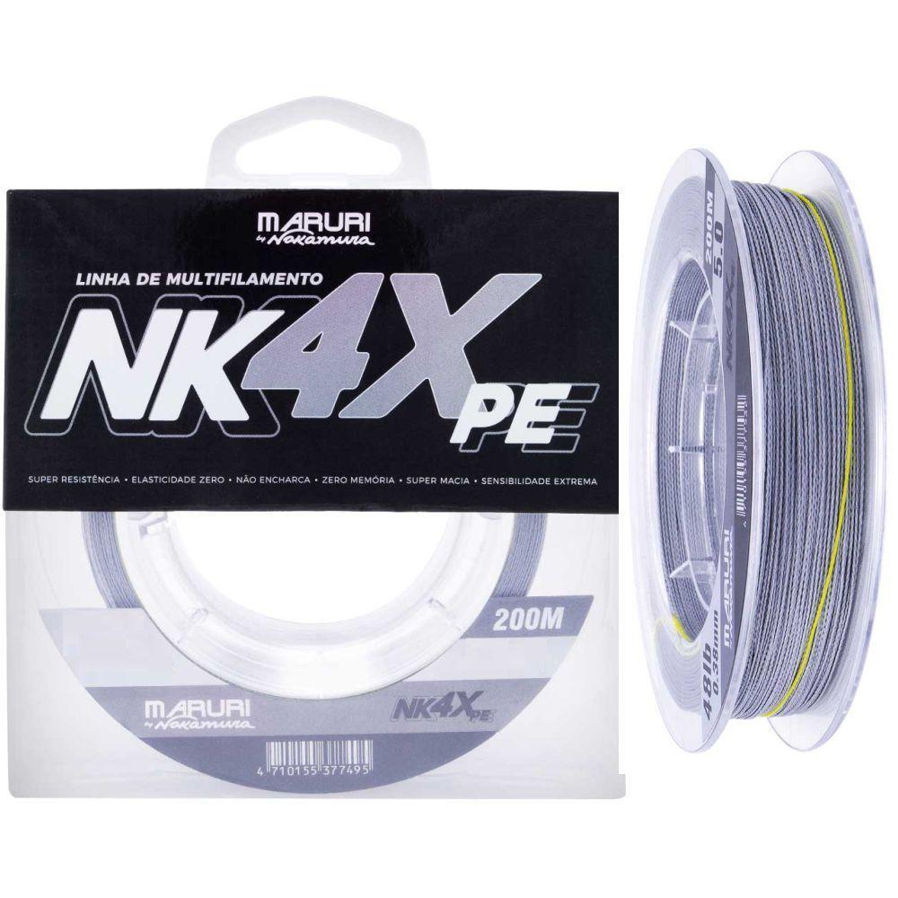 Linha Multifilamento Maruri By Nakamura Nk 4x 0,26mm 32lb - 4