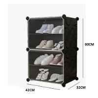 Armário Multifuncional Desmontável Com 4 Prateleiras - 2