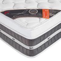 Colchão King Molas Pocket 193x203x32cm One Face Premium Gel - Castor - 5
