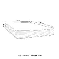 Colchão Casal Molas Pocket 138x188x30cm One Face Revolution Tecnopedic - Castor - 5
