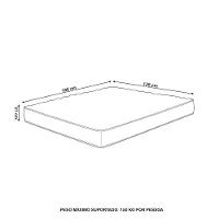 Colchão Casal Espuma D45 138x188x27cm Double Face Black - 3