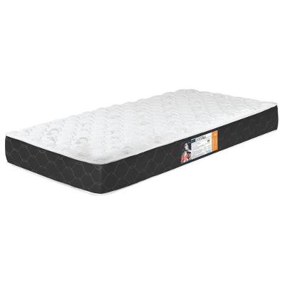 Colchão Solteiro Espuma D33 88x188x27cm Double Face Black