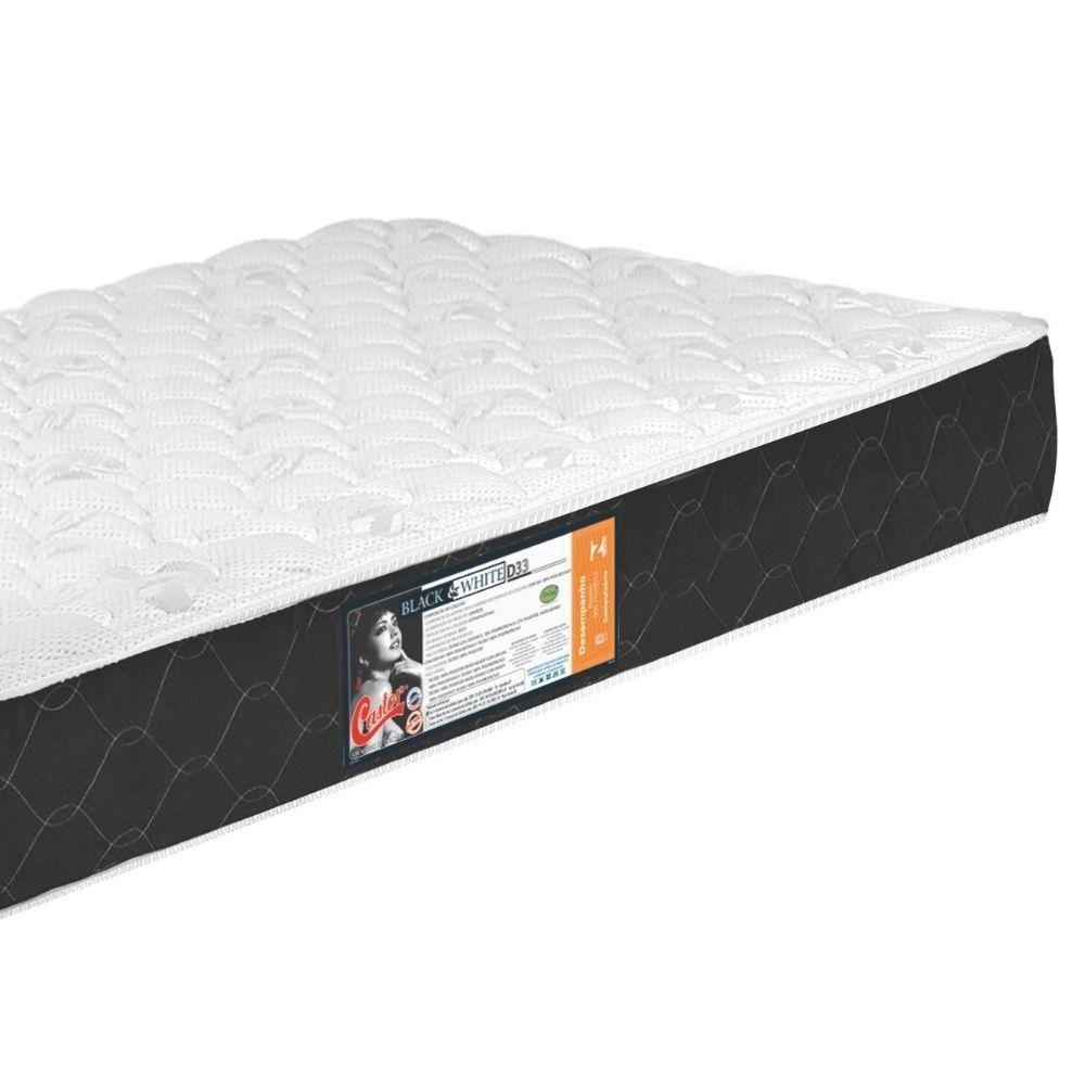 Colchão Solteiro Espuma D33 88x188x23cm One Face Black - 2