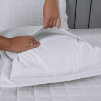 Kit Cobre Leito Colcha Dual Queen 3 Peças Matelado Dupla Face Liso Branco 100% Poliéster