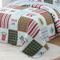 Kit Cobre Leito Colcha Magic Solteiro Infantil 2 Peças Microfibra 180 Fios Bola Patchwork 100% Poliéster - 2