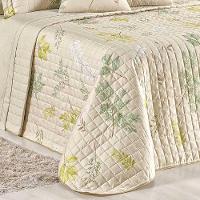 Kit Cobre Leito Colcha Tunes Queen 3 Peças Estampado 180 Fios Natives 100% Poliéster - 2