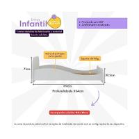 Cama De Solteiro 100% Mdf Com Colchão Incluso Multimóveis Mp4352 Branco - 5