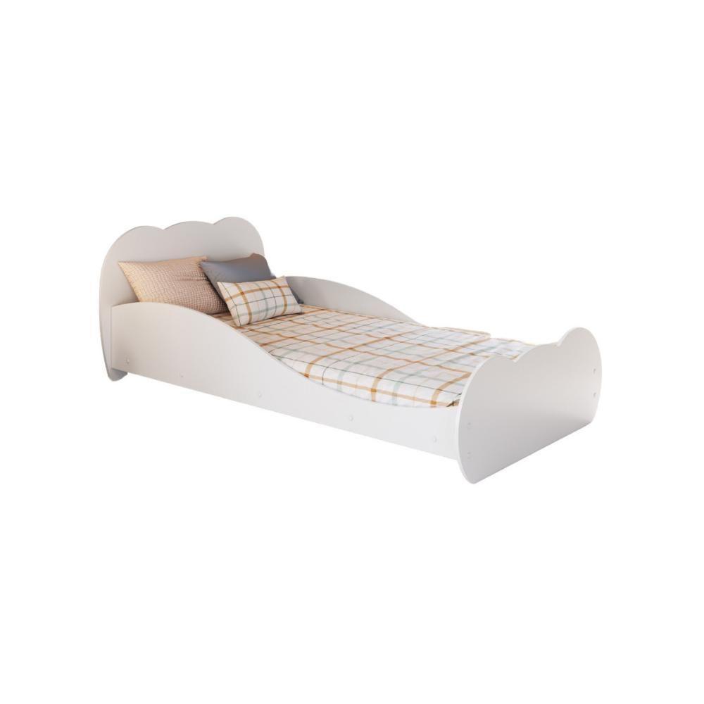 Cama De Solteiro Para Colchão 88x188cm 100% Mdf Multimóveis Mp4351 Branco - 2