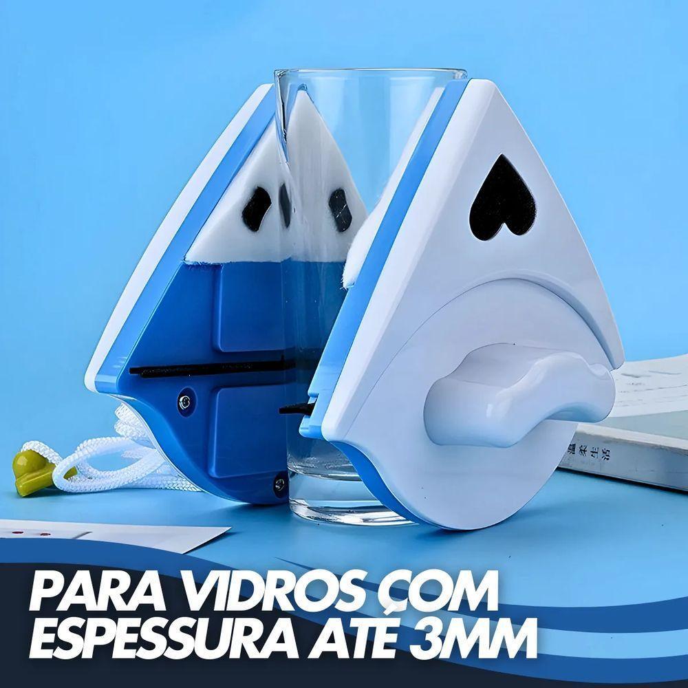 Limpa Vidros Janela Magnético Dupla Face - 3