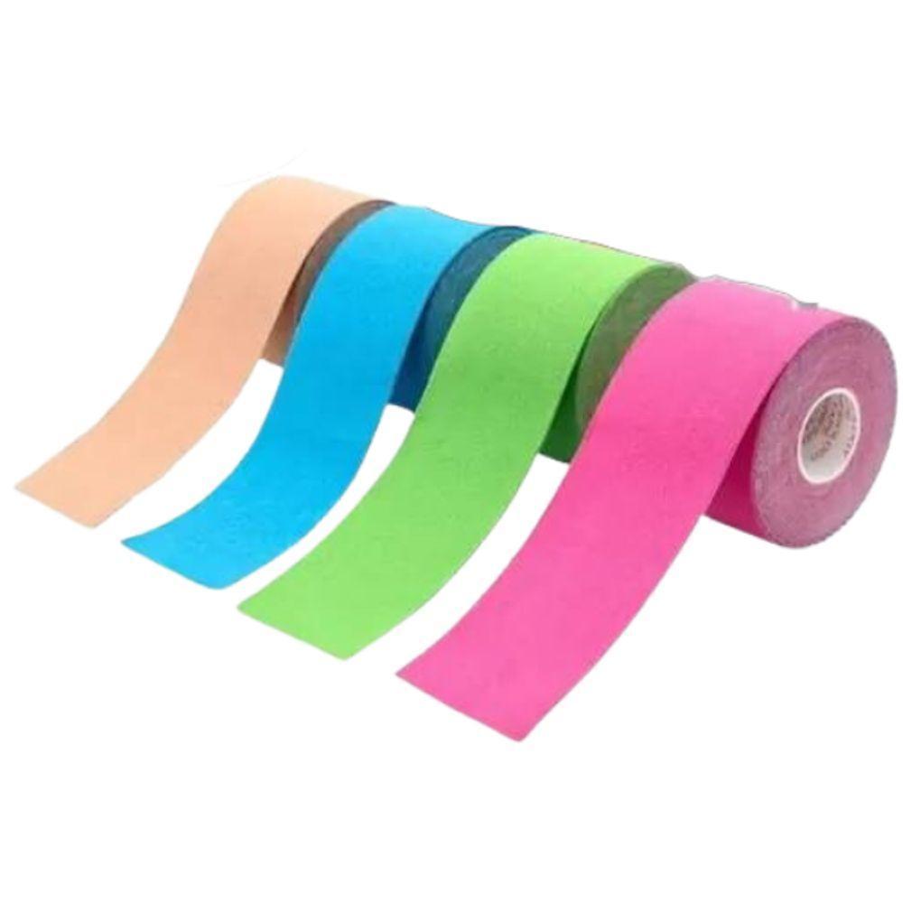 Fita De Cinesiologia Bandagem Adesiva Elástica Esporte - 1