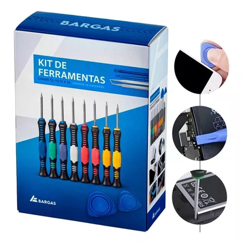 Kit Chaves 16 Peças Para Celular Iphone Android Notebook - 3