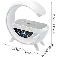 Luminária Inteligente Com Caixa De Som E Carregador Indução - 1