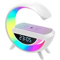 Luminária Inteligente Com Caixa De Som E Carregador Indução - 2