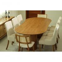 Sala De Jantar 2,40m Com 8 Cadeiras Zara - Requinte Salas - 1