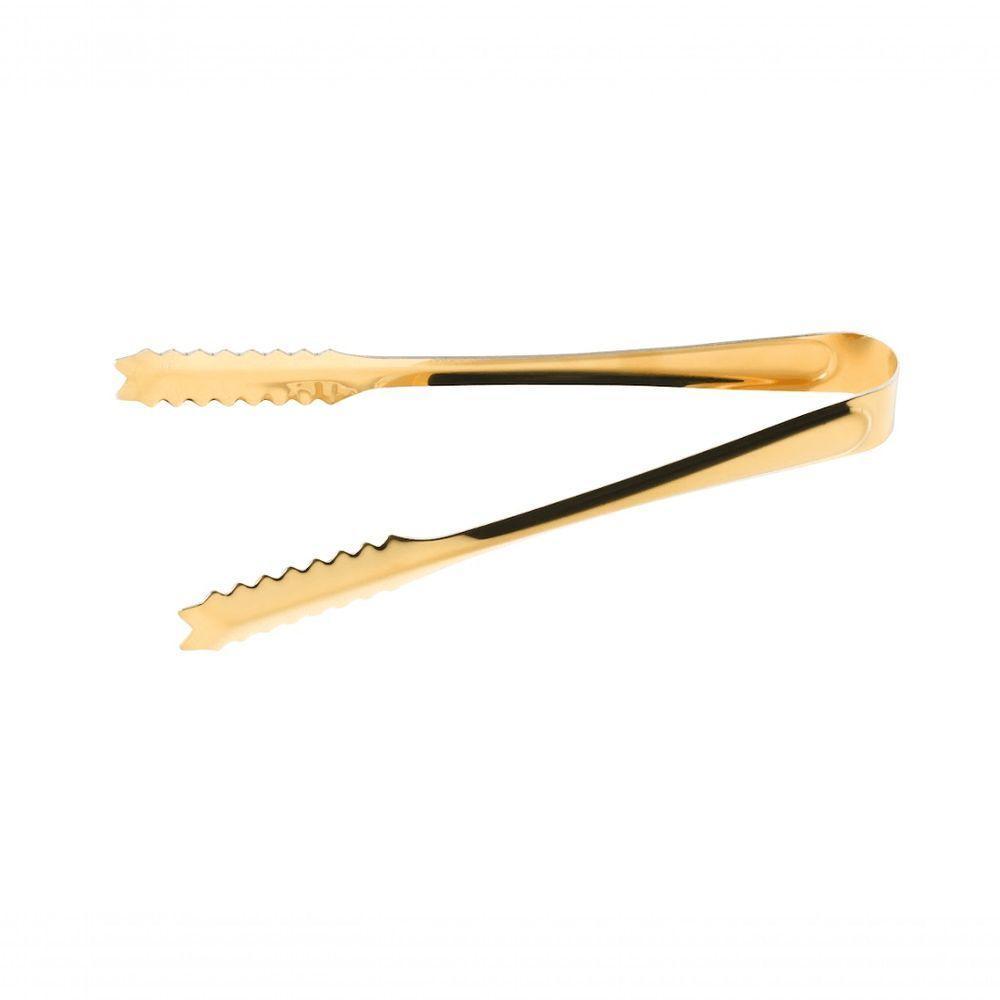 Pegador Para Gelo Aço Inox Dourado 15 Cm Mimo Style Ac21045 - 1