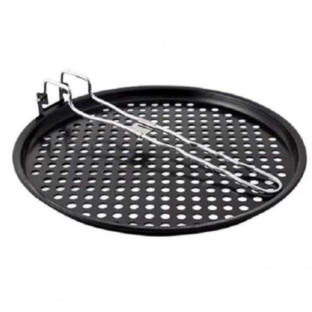 Grelha Pizza Grill Para Churrasqueira Em Inox Preto 65.5 Cm - Mimo Style - Ah20301 - 1