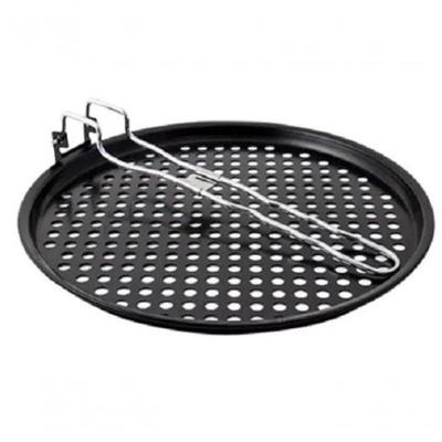 Grelha Pizza Grill Para Churrasqueira Em Inox Preto 65.5 Cm - Mimo Style - Ah20301