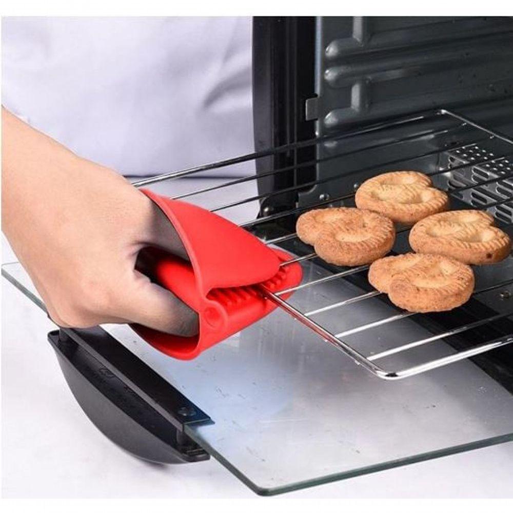 Bico Térmico De Silicone Vermelho Com 2 Unidades 11 Cm - Mimo Style - Sn916 - 2