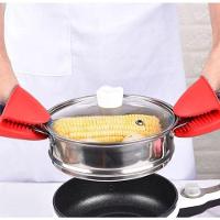 Bico Térmico De Silicone Vermelho Com 2 Unidades 11 Cm - Mimo Style - Sn916 - 3