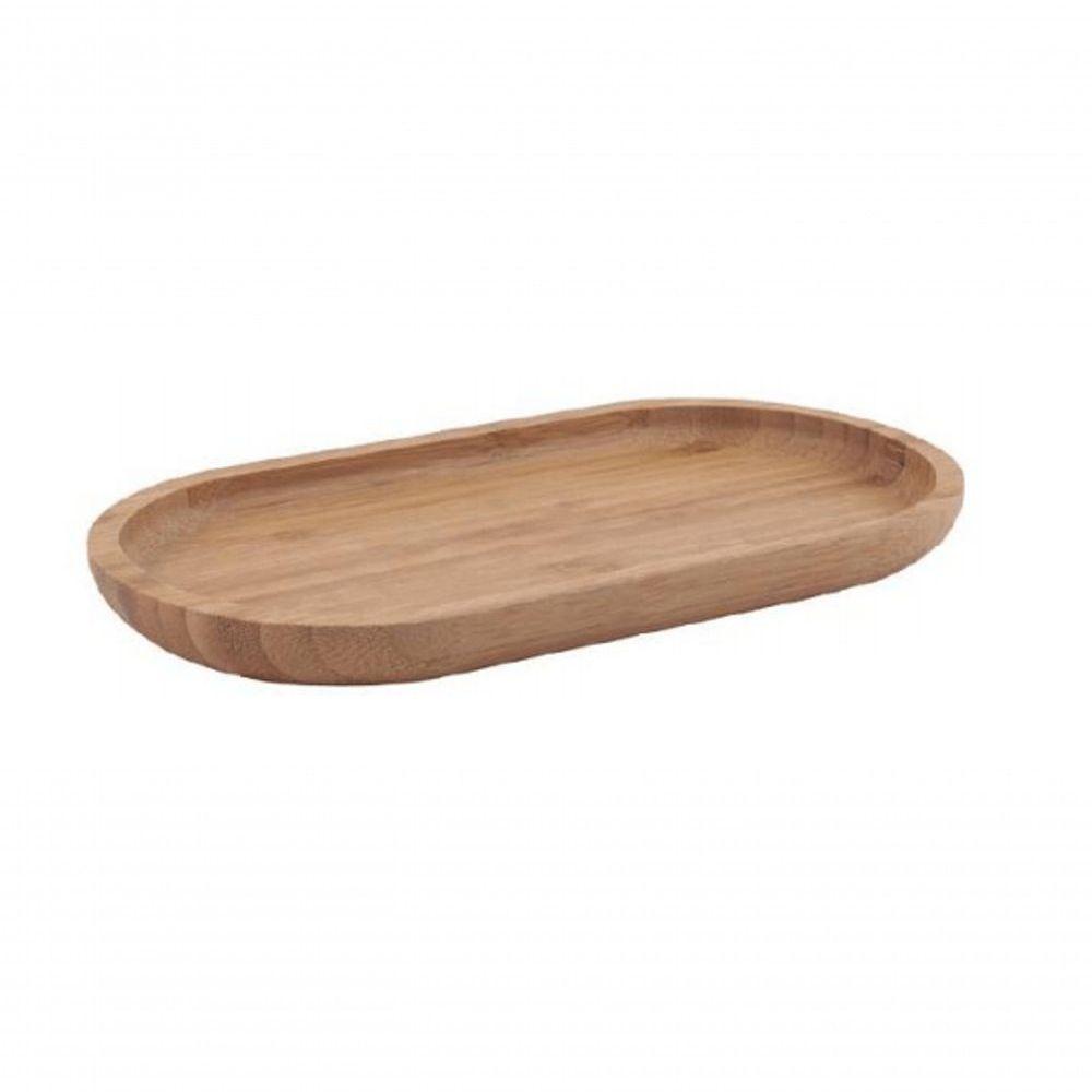 Bandeja Oval Ecokitchen Bambu 24 Cm - Mimo Style - Bm19132 - 1