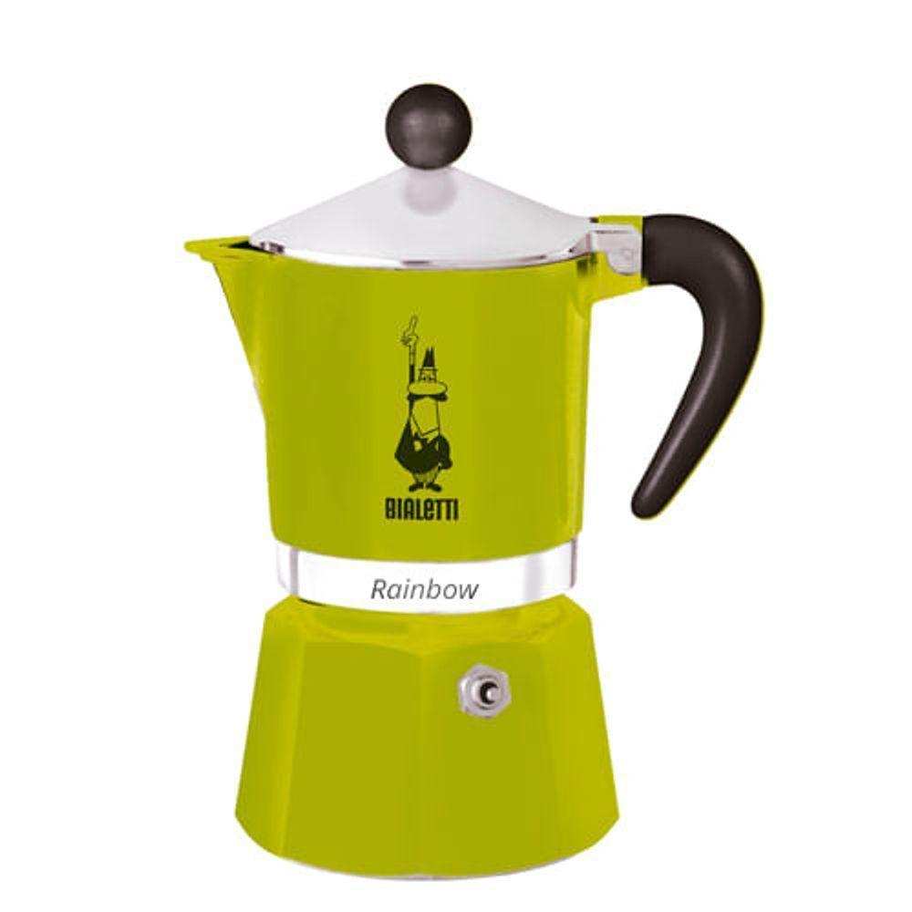 Cafeteira Bialetti Rainbow Verde 3 Xícaras - 150 Ml 10030133 - 1