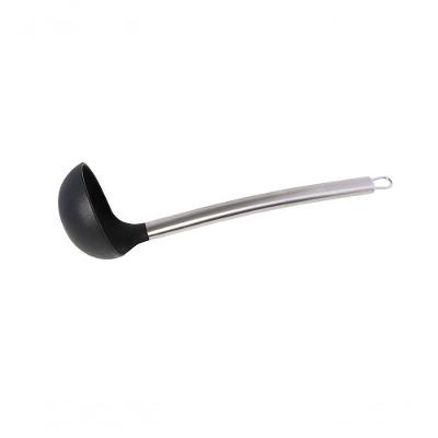 Jogo 2 Conchas Silicone Cabo Inox Preto 30,5 Cm Mimo Style