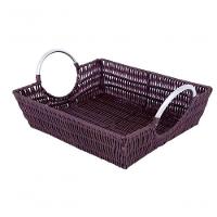 Cesto Retangular Com Alça Oval áfrica 37x22 Cm - Mimo Style - Yk9128 - 1