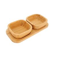 Jogo Petisqueira Com Base Bambu Ecokitchen 23 Cm Mimo Style - 1